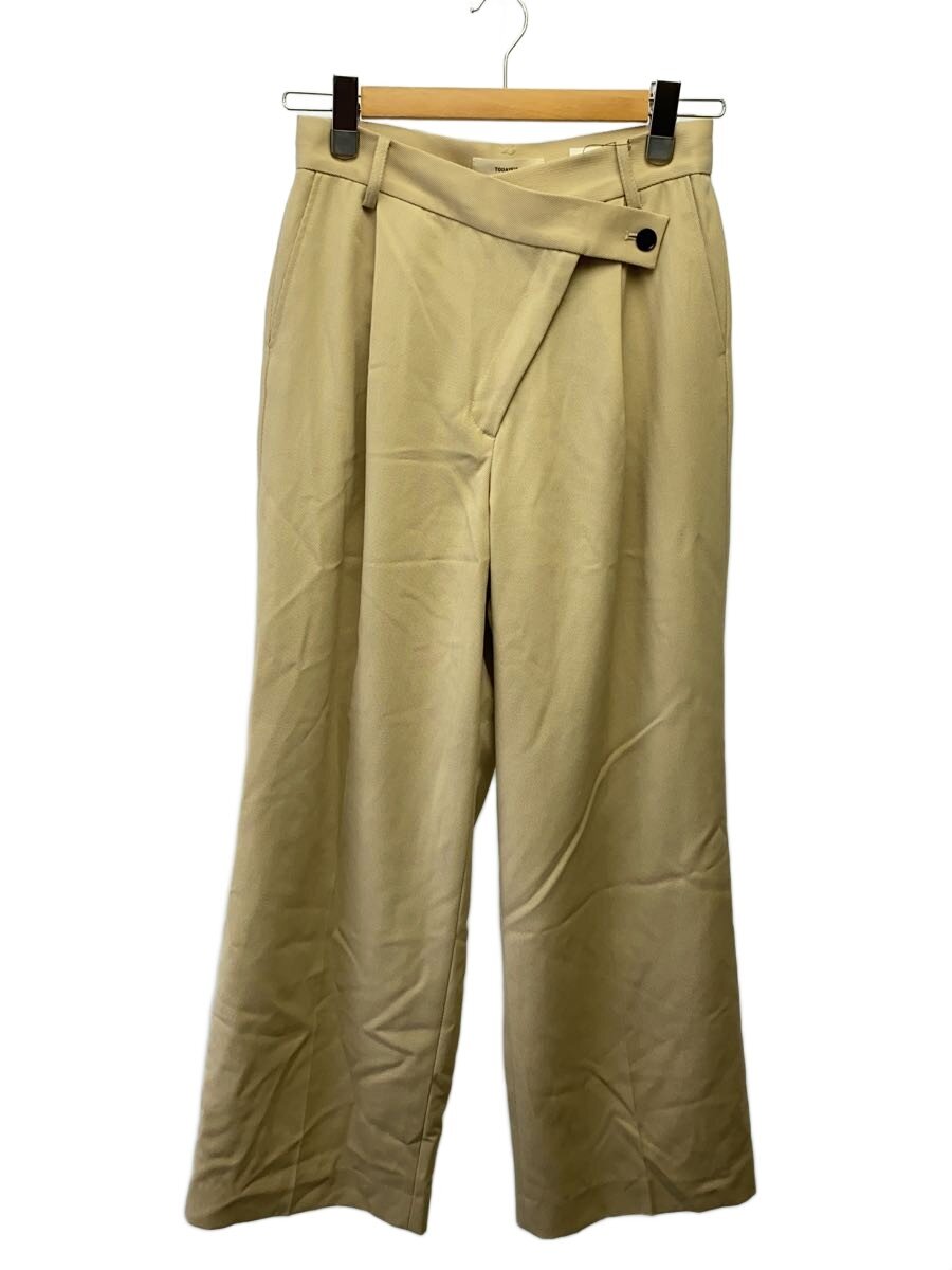 【中古】TODAYFUL◆TODAYFUL/Asymmetry Twill Trousers/38/ポリエステル/12410702【レディース御召しもの】