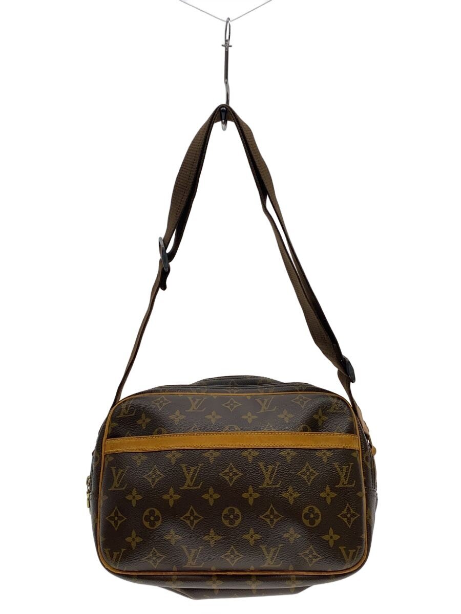 【中古】LOUIS VUITTON◆リポーターPM_モノグラム・キャンバス/PVC/BRW【バッグ】|2nd STREET 店