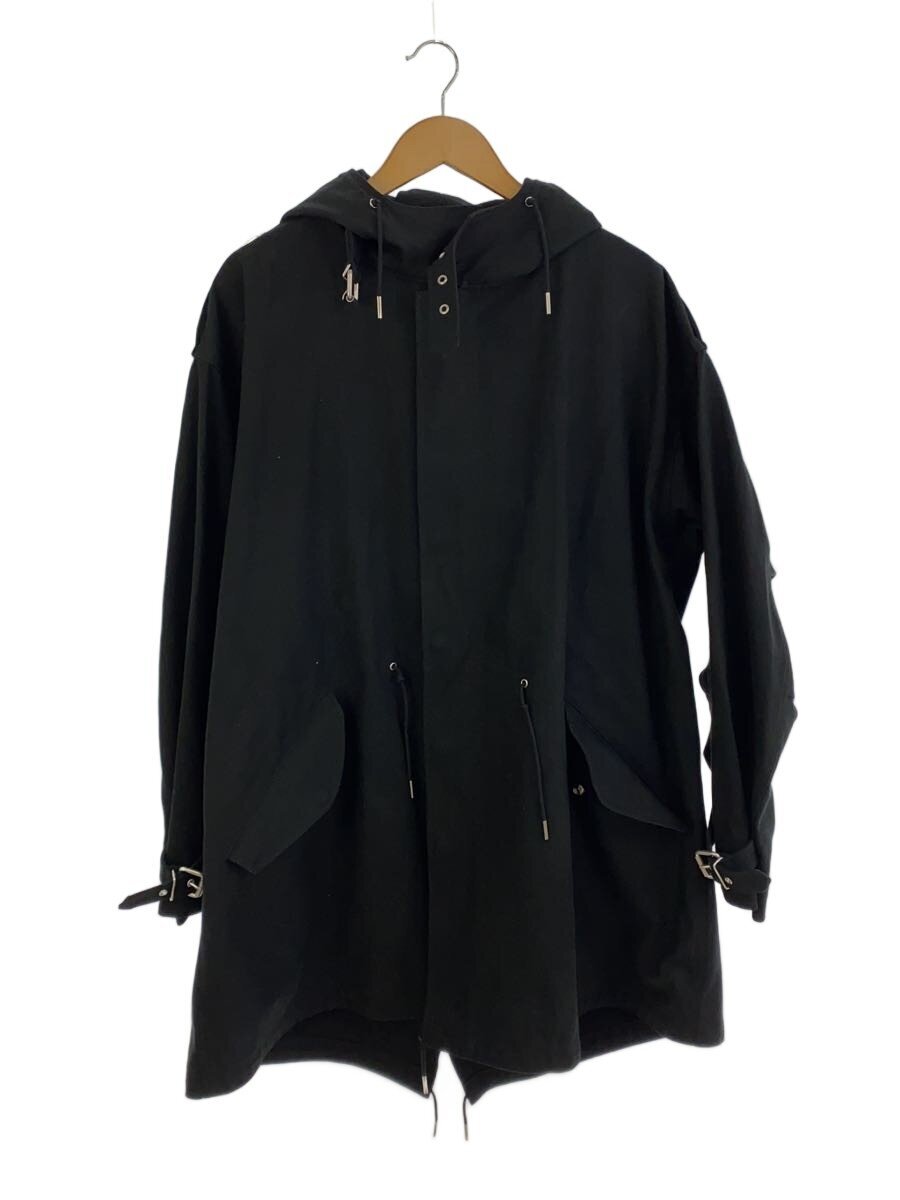 【中古】CELINE◆&times;Christian Marclay/WHOOOM/パッチモッズコート/S/コットン/BLK【メンズウェア】｜2ｎｄ STREET 店