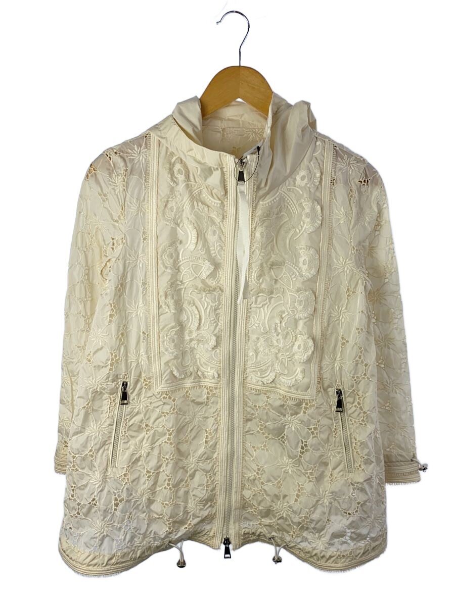 【中古】MONCLER◆スピード競技上衣/0/ナイロン/IVO【レディース御召しもの】