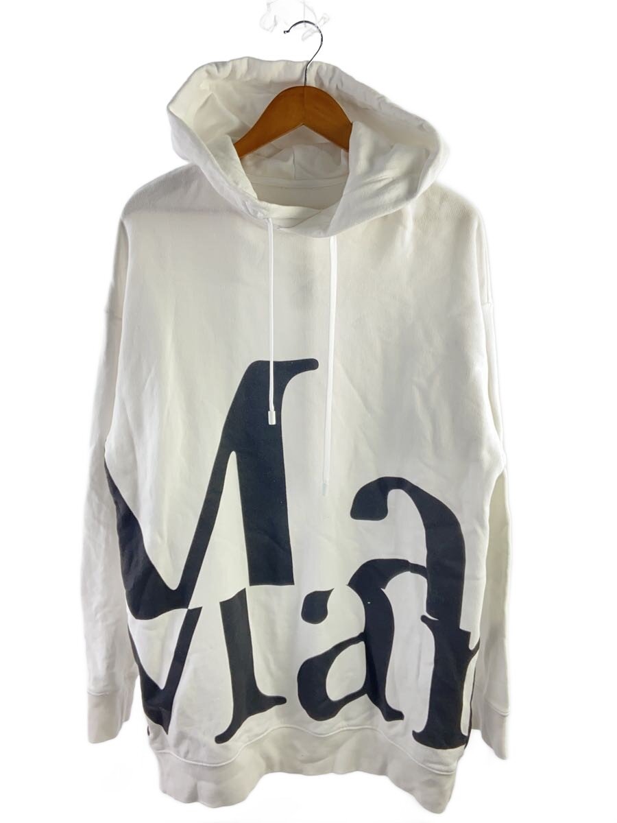 【中古】Maison Margiela◆パーカー/XS/綿織物/WHT/刷り上げる/S51GU0099【レディース御召しもの】