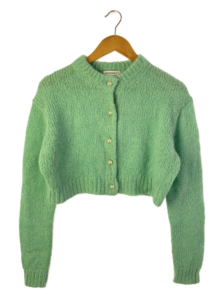【中古】MADISONBLUE◆PETIT CD MOHAIR/ジレー(朦朦たる)/XS/モヘヤ/GRN/MB224-8016/? NULL ?【レディース御召しもの】
