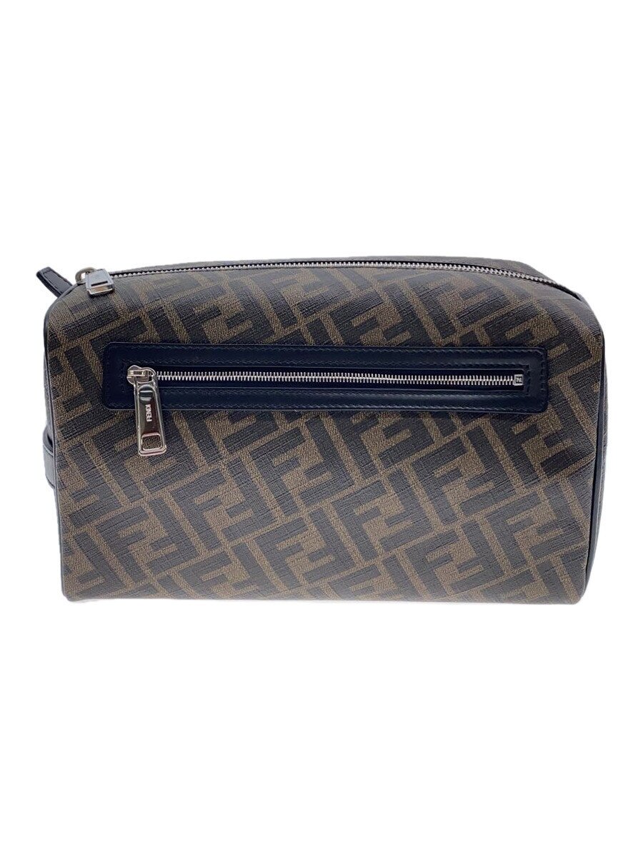 【中古】FENDI◆ズッカ柄/二番目御徒面子/PVC/BRW/総柄/7VA494//【御徒面子】