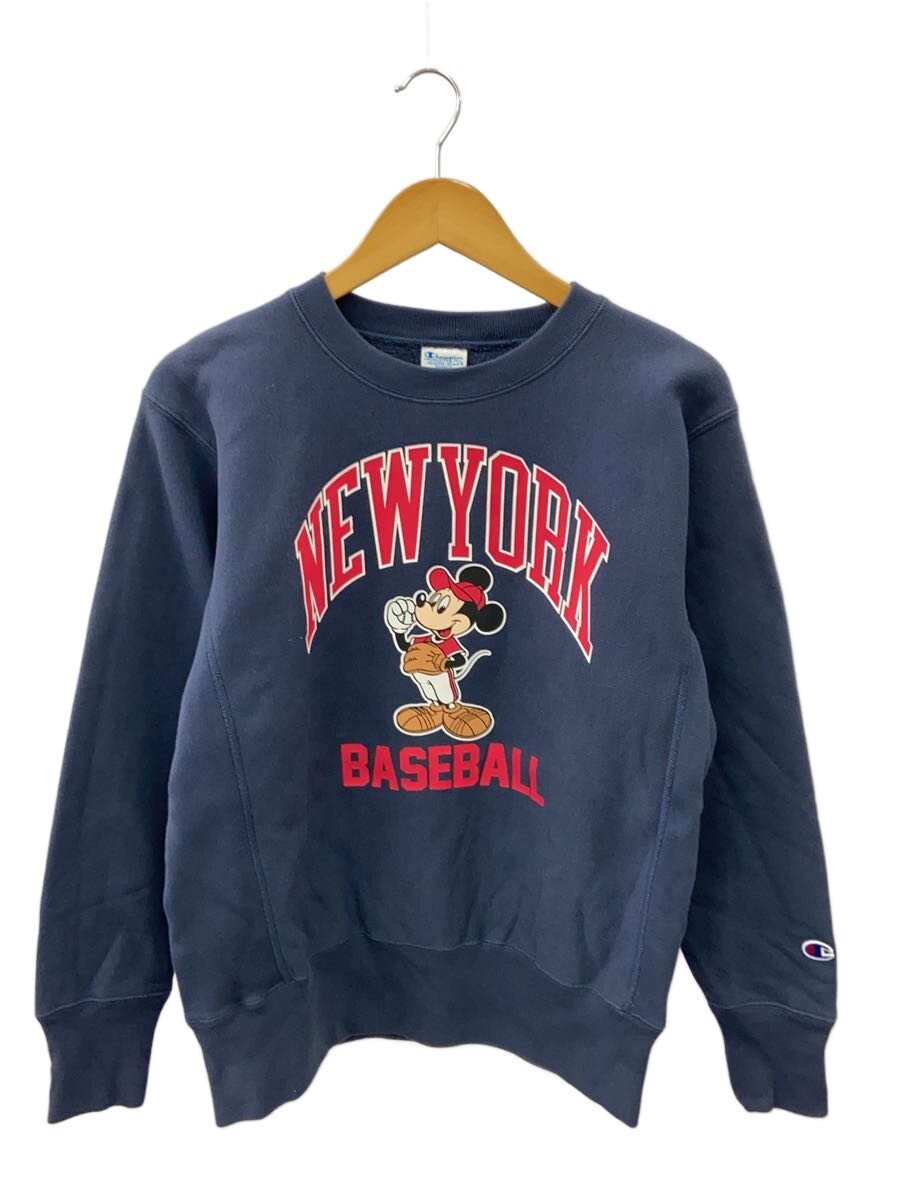 【中古】Champion◆パディ/new york baseball/汗水/M/綿織物/NVY//【メンズウェア】