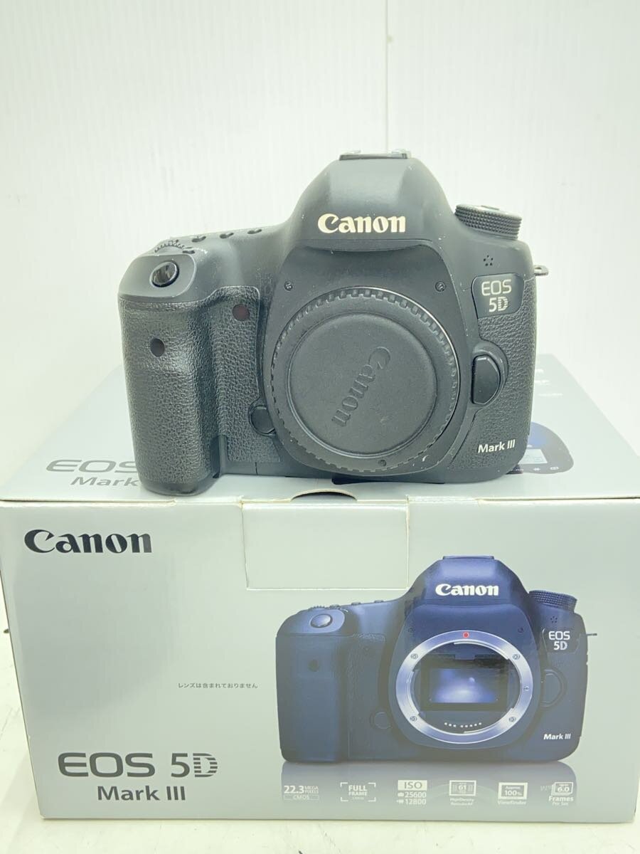 【中古】CANON◆一眼レフデジタルカメラ/EOS 5D MarkIII/蓄電池手持ち部分/水晶体/50粍/24-105//【写真機】