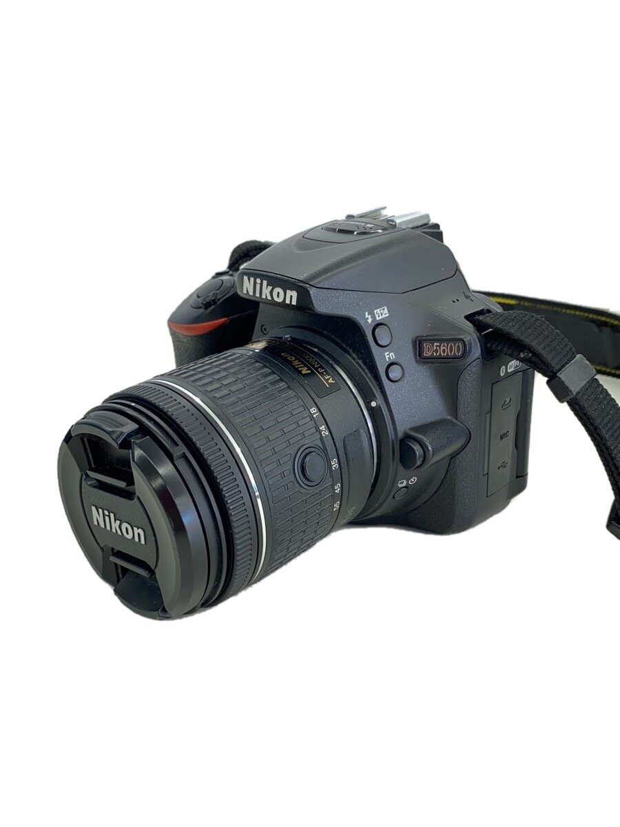 【中古】Nikon◆デジタル一眼写真機 D5600 18-55 VR 水晶体一揃いの道具【写真機】