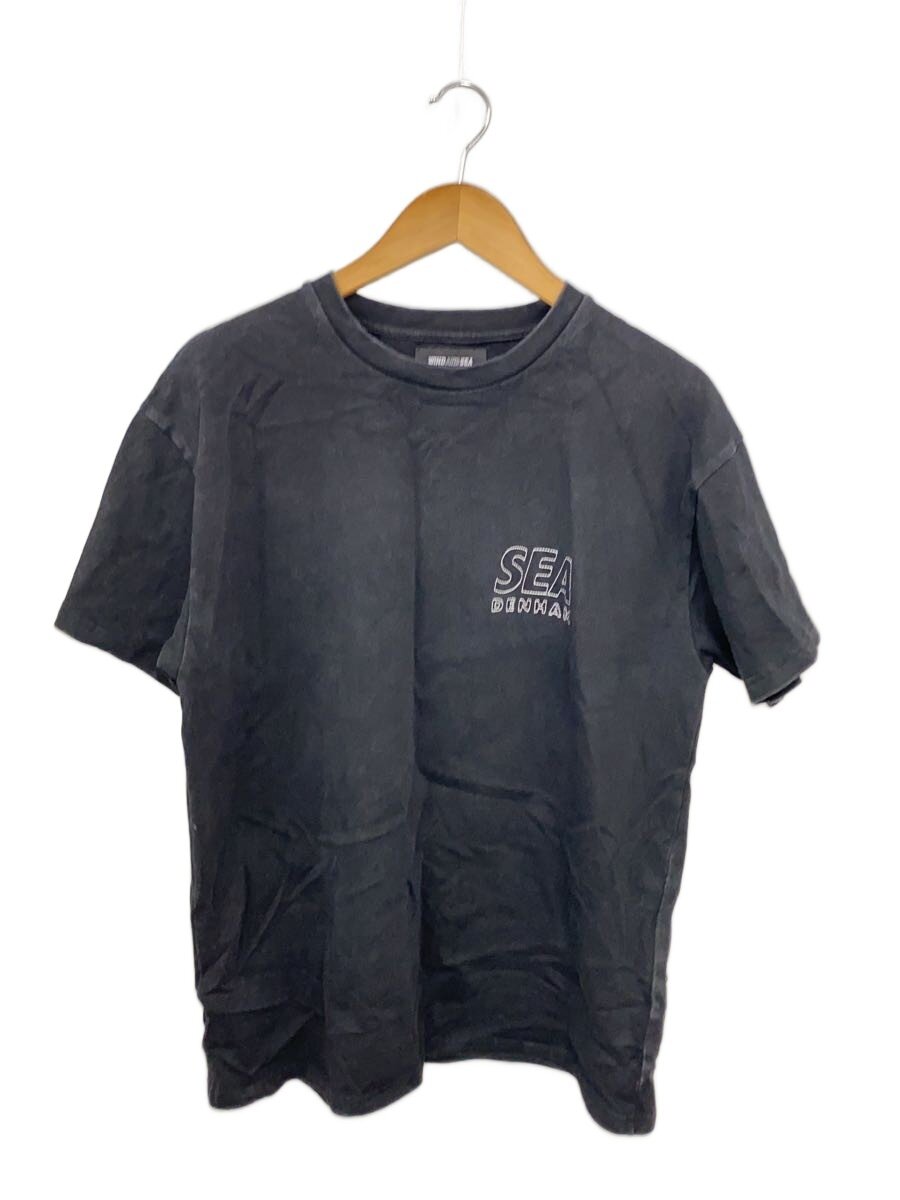 【中古】WIND AND SEA◆プルオーバー/S/綿織物/BLK/刷り上げる/? NULL ?【メンズウェア】