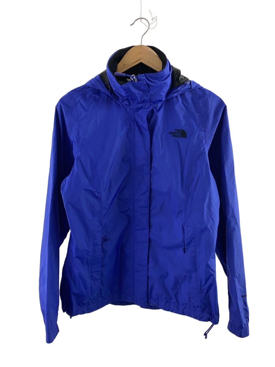 【中古】THE NORTH FACE◆山岳パーカー/S/ナイロン/BLU/無地/1194197/リゾルブ2 上衣【レディース御召しもの】