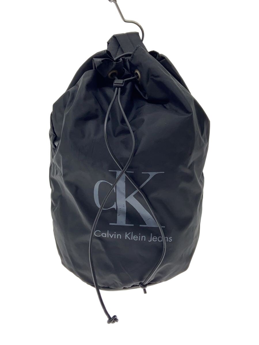 【中古】Calvin Klein Jeans◆ショルダーバッグ/ナイロン/BLK【バッグ】｜2ｎｄ STREET 店