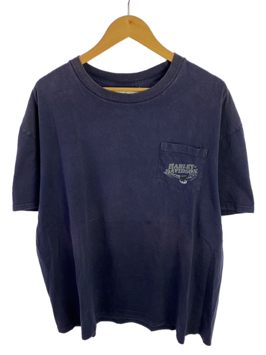 【中古】HARLEY DAVIDSON◆プルオーバー/--/綿織物/NVY【メンズウェア】