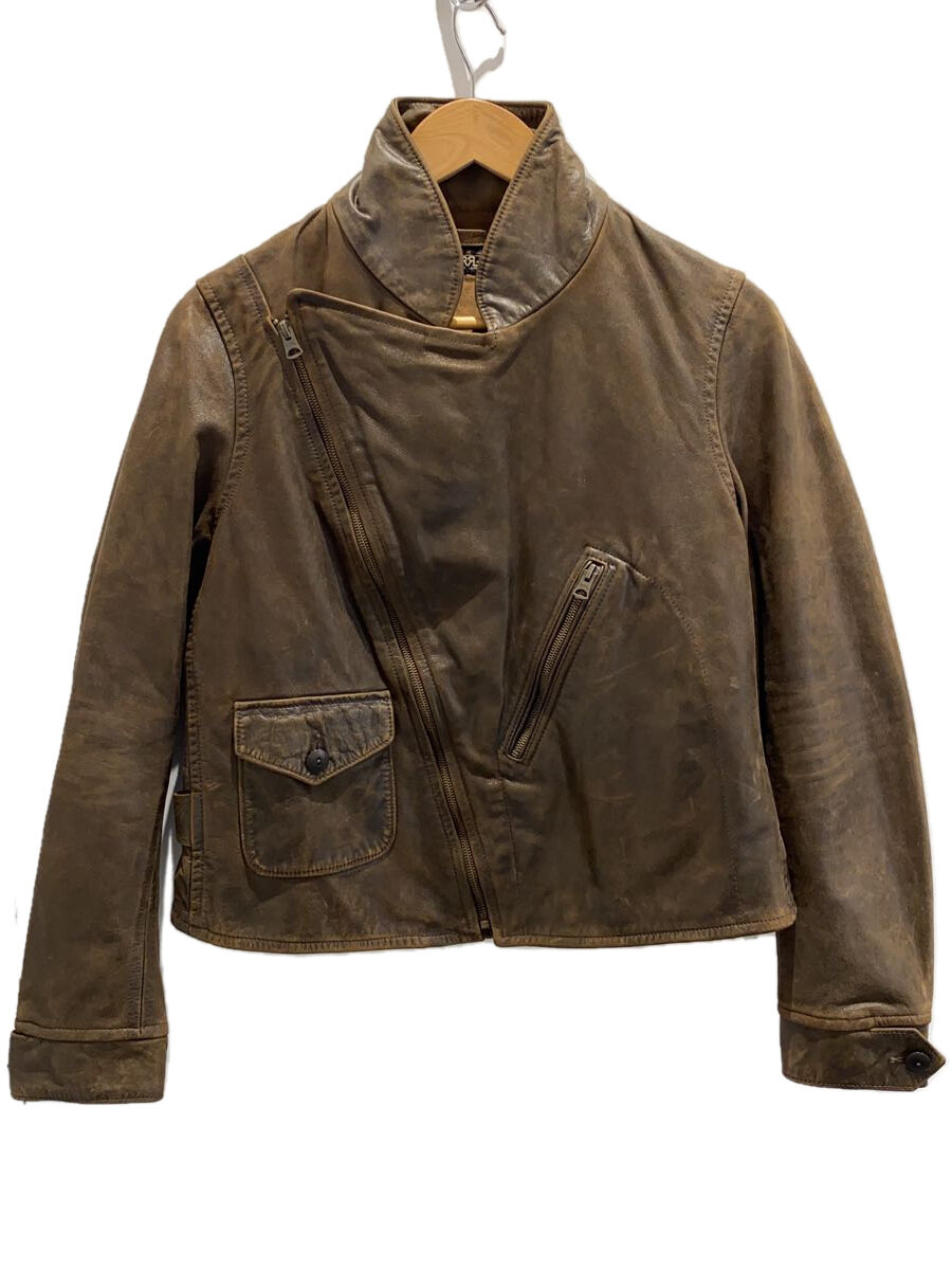 【中古】RRL◆Davies/24 model double rider jacket/XL/牛革/BRW/28295019500【メンズウェア】｜2ｎｄ STREET 店