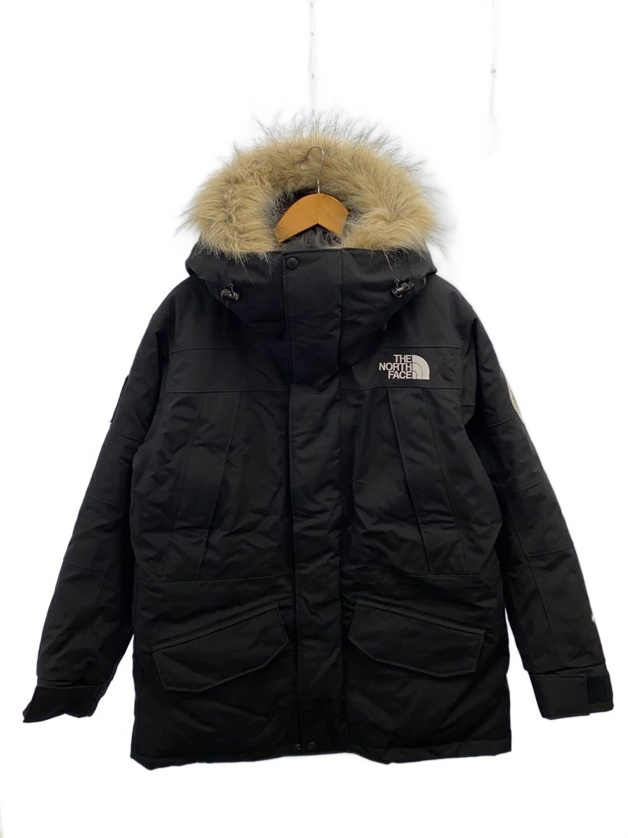 【中古】THE NORTH FACE◆ANTARCTICA PARKA_アンタークティカパーカ/L/ナイロン/BLK/無地【メンズウェア】