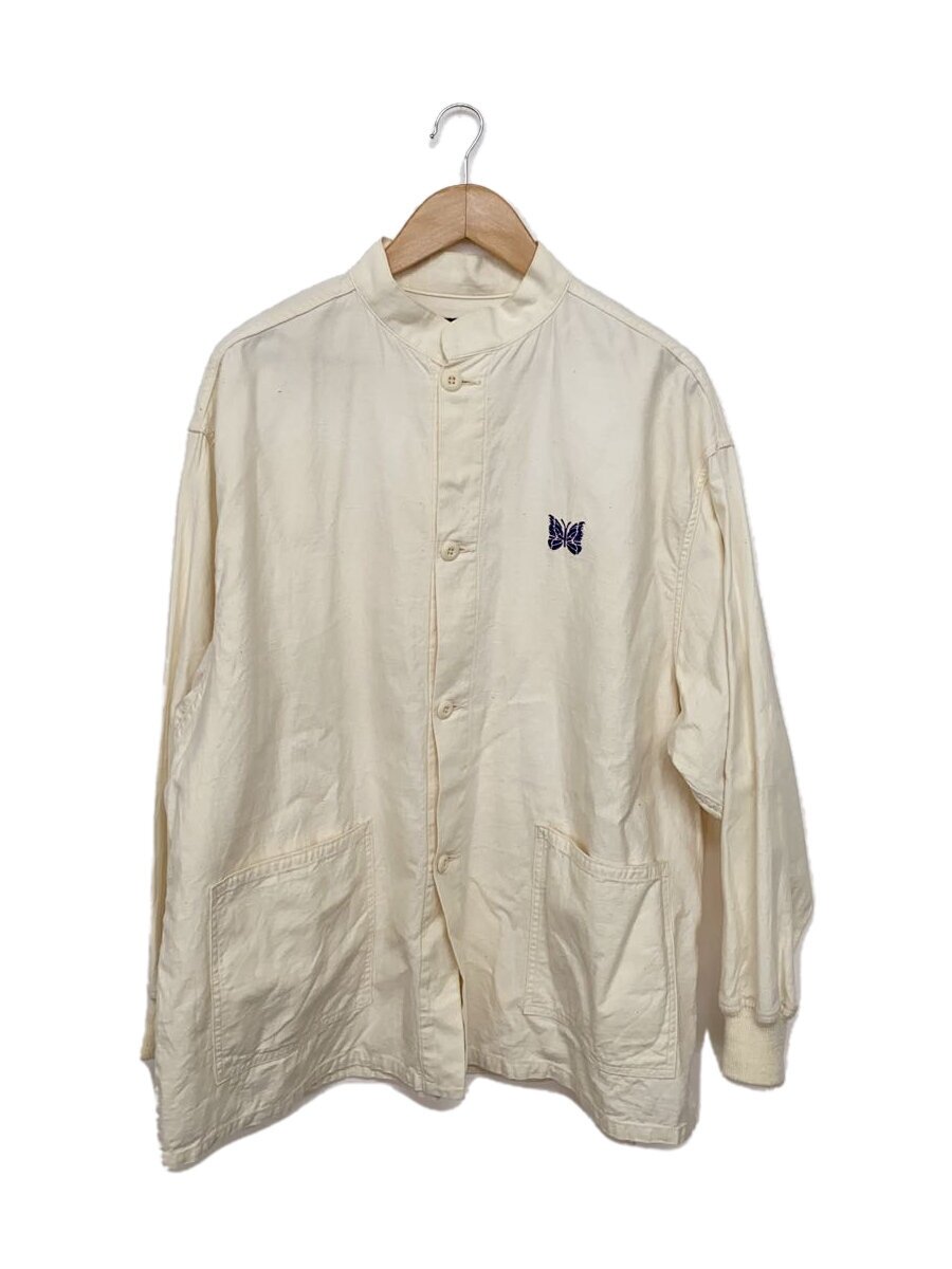 【中古】Needles◆S.C. ARMY SHIRT/ジャケット/L/コットン/WHT/MR221【メンズウェア】｜2ｎｄ STREET 店