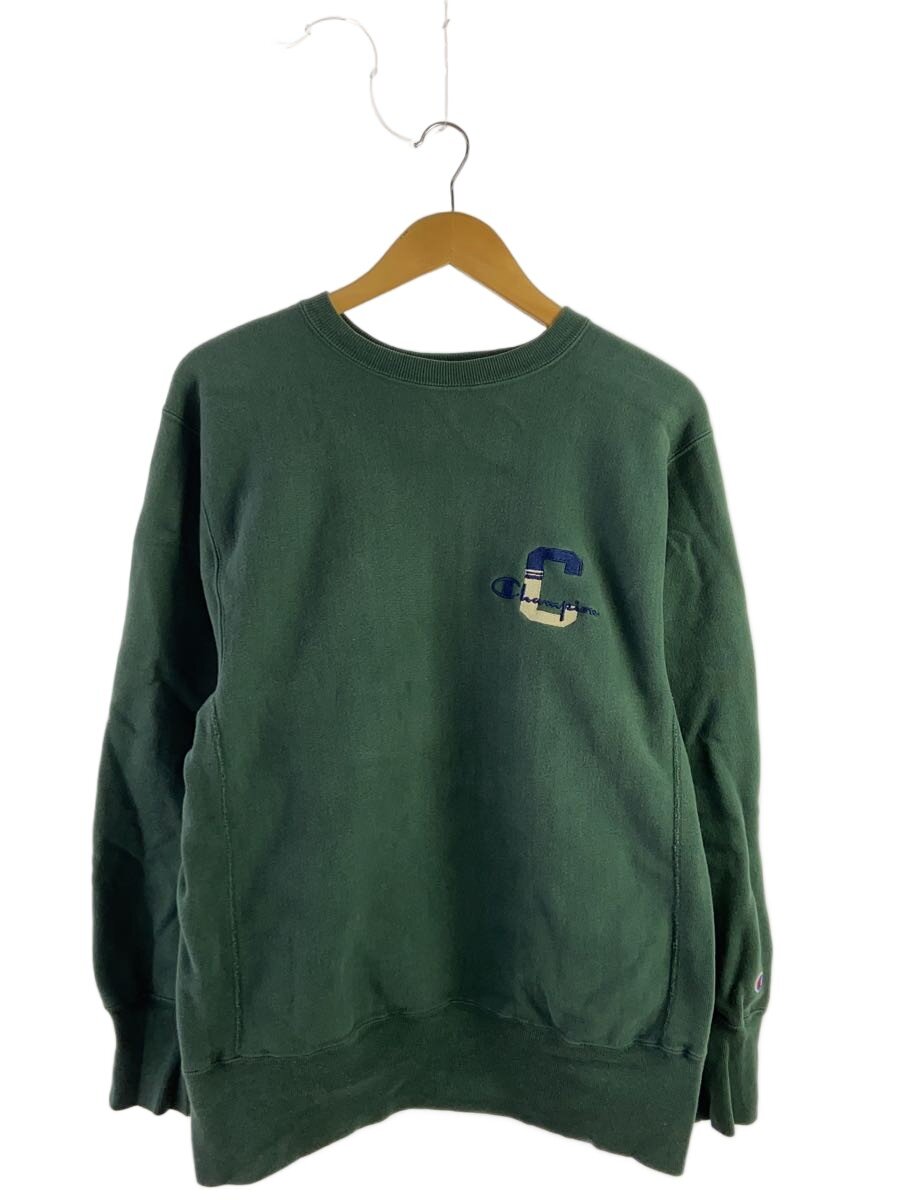 【中古】Champion◆90s/汗水/L/綿織物/GRN/reverse【メンズウェア】