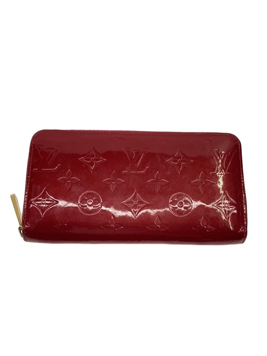 【中古】LOUIS VUITTON◆ジッピー・ウォレット_モノグラム・ヴェルニ/エナメル/BRD/レディース【服飾雑貨他】