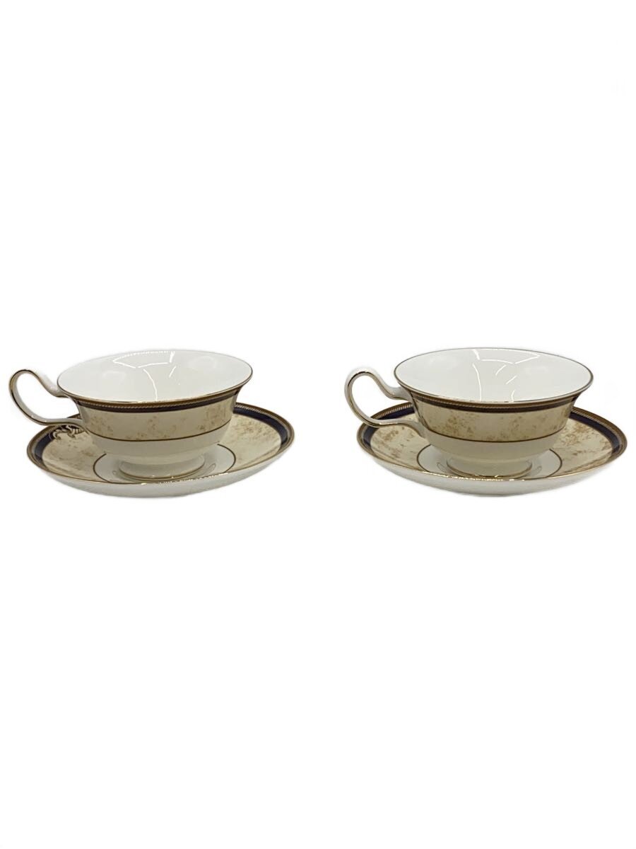【中古】WEDGWOOD◆カップ&ソーサー/2点セット/BEG【キッチン用品】