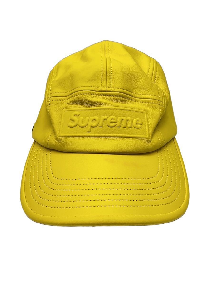 【中古】Supreme◆旗がしら/--/羊革/YLW/無地/メンズ【服飾雑貨他】