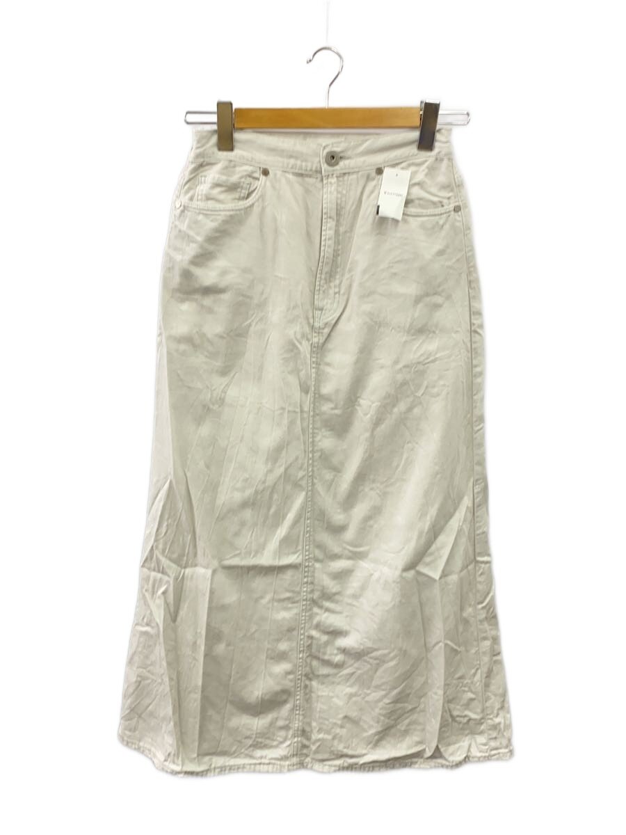 【中古】upper hights◆ロングスカート/25/コットン/GRY/無地/1202020S02BNE【レディースウェア】｜2ｎｄ STREET 店