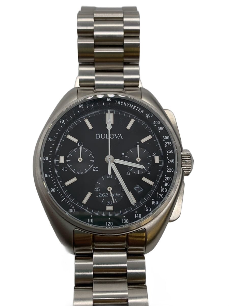 【中古】BULOVA◆SPECIAL EDITION/LUNAR PILOT CHRONOGRAPH/ルナ 飛行士/96B258//【服飾雑貨他】