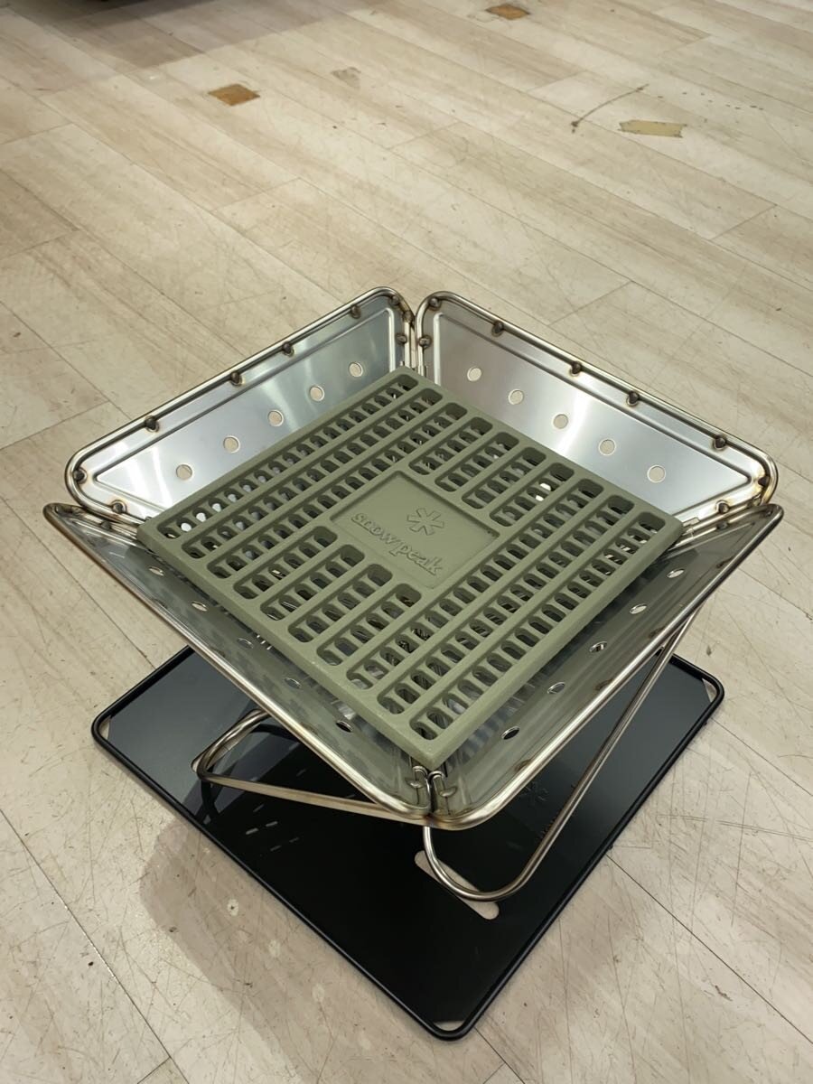【中古】snow peak◆グリル 焚火台Mスターターセット SET-111【スポーツ】|2nd STREET 店