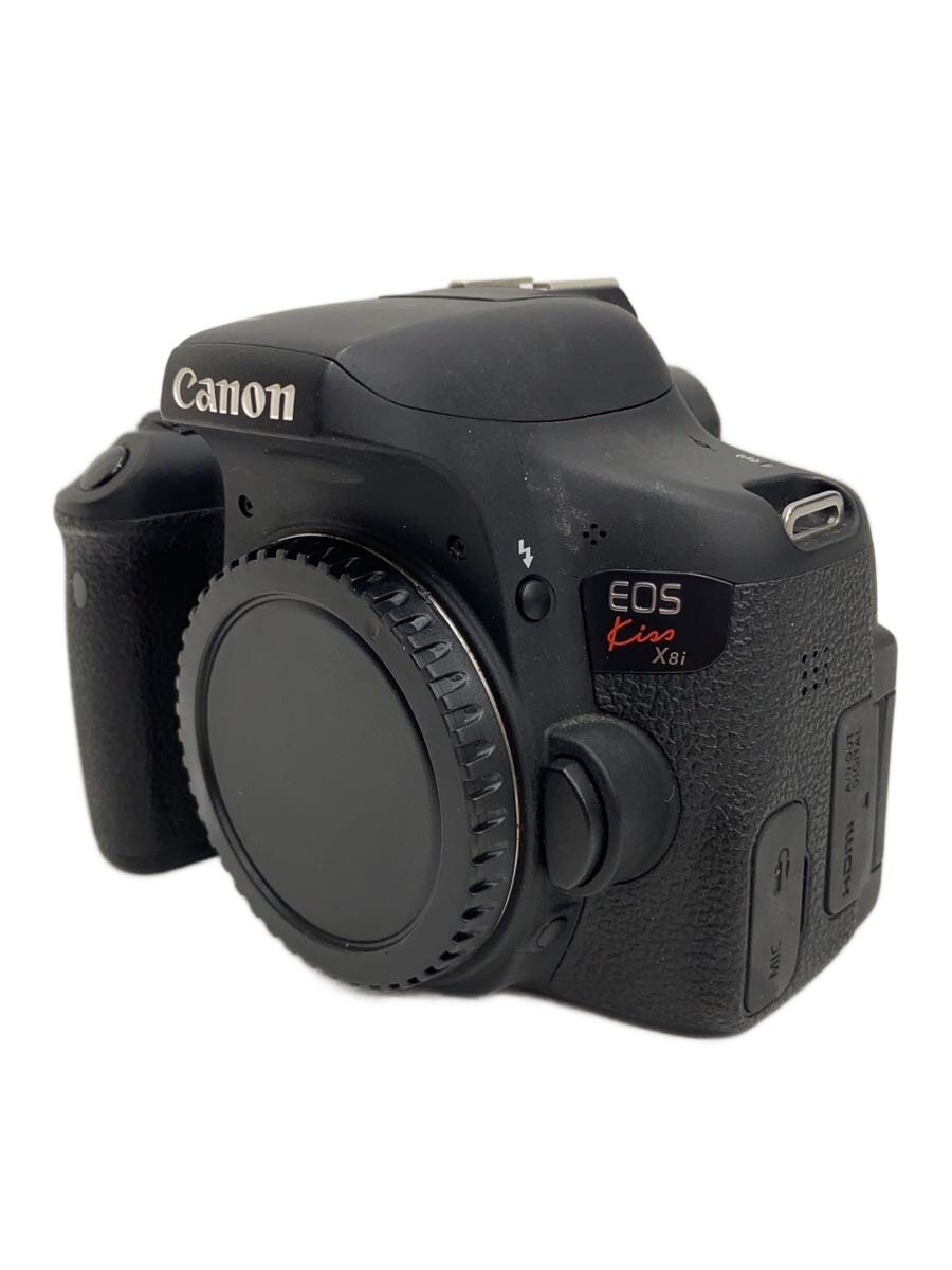 【中古】CANON◆デジタル一眼写真機 EOS Kiss X8i EF-S18-55 IS STM 水晶体 DS126571//【写真機】