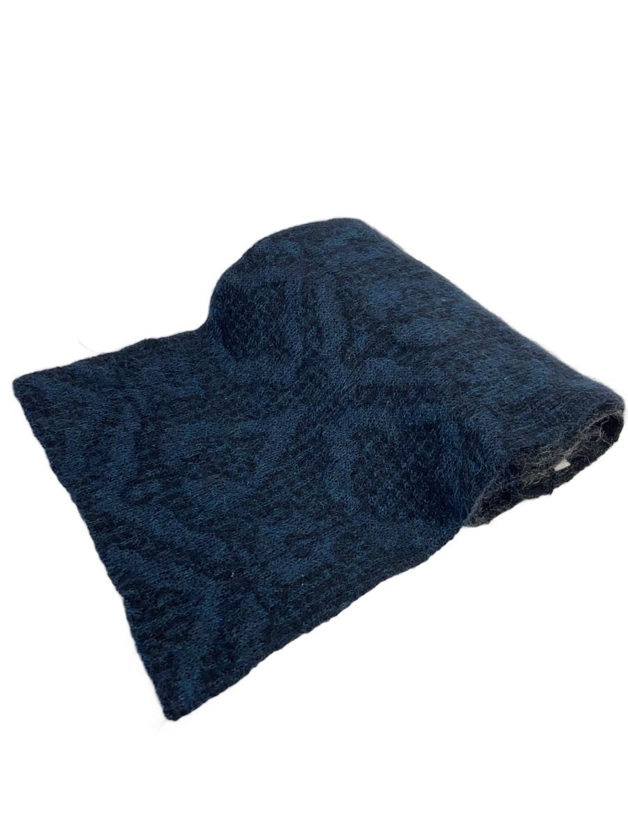 【中古】DRIES VAN NOTEN◆えり巻き/羊毛/GRY/メンズ【服飾雑貨他】