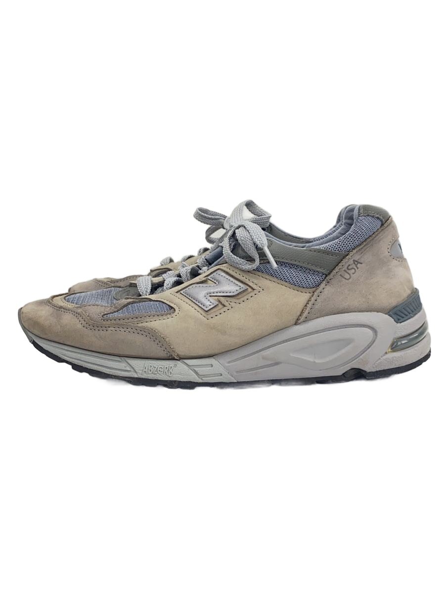 【中古】NEW BALANCE◆M990/薄墨色/28.5珊/GRY【シューズ】