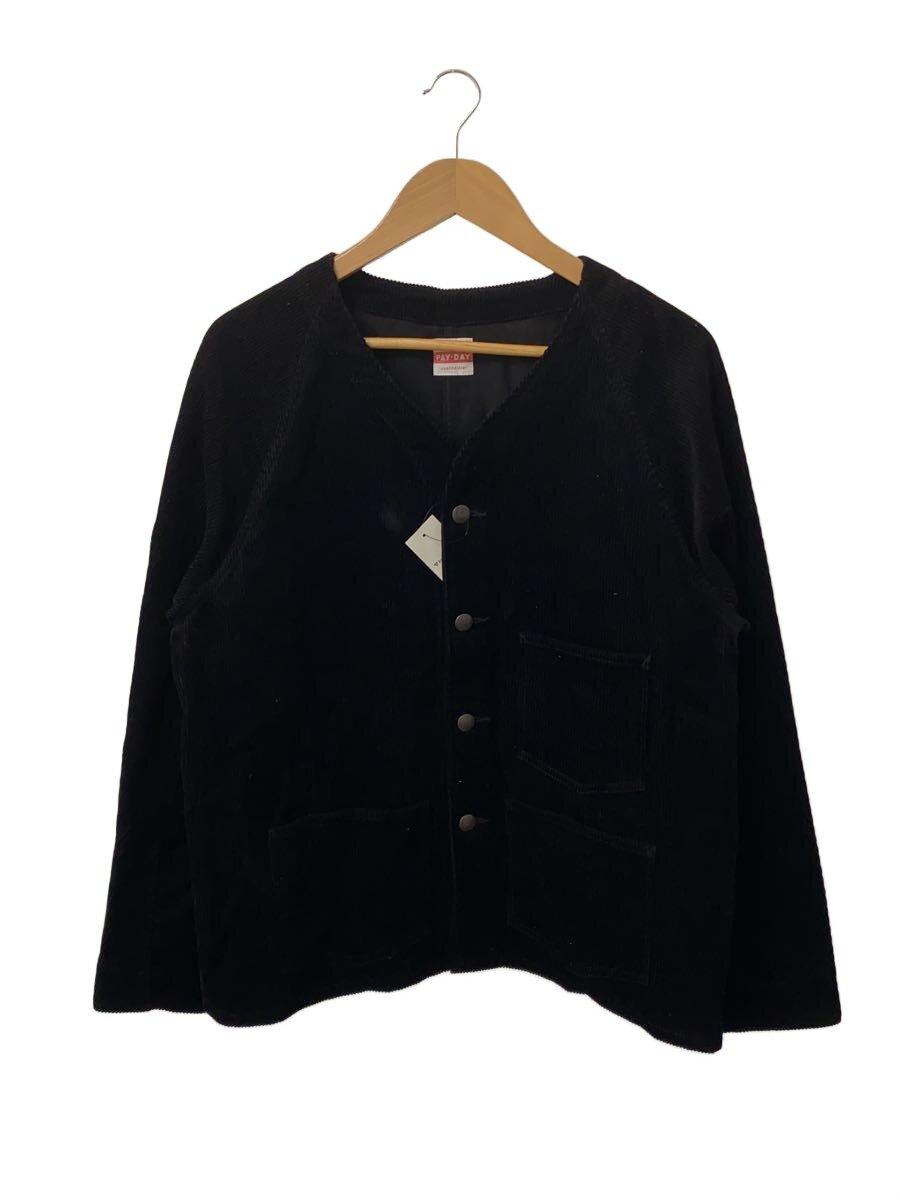 【中古】PAYDAY◆コーデュロイエンジニアジャケット/36/綿織物/BLK/pd-012jk【レディース御召しもの】