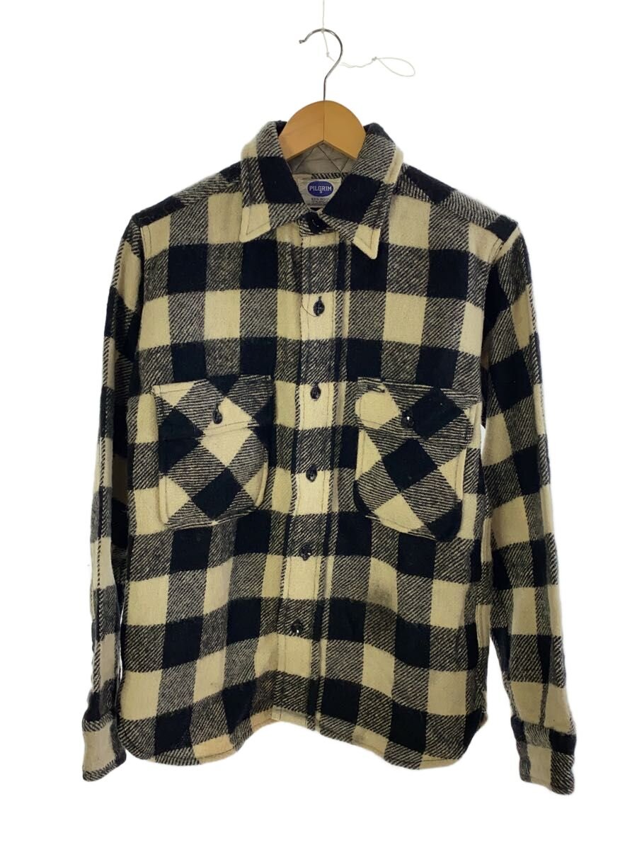 【中古】PILGRIM◆長袖ティーシャツ/--/羊毛/BLK//【メンズウェア】
