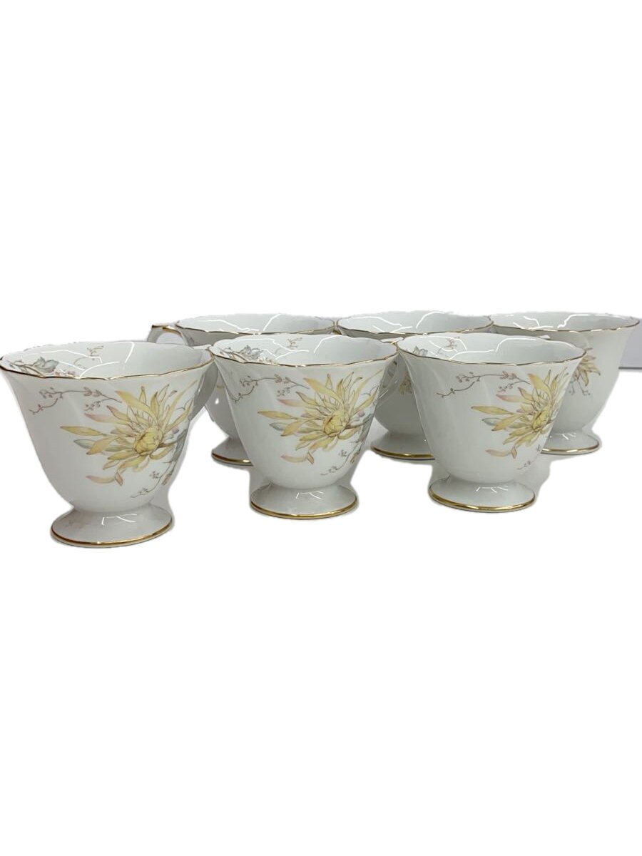【中古】大倉陶園◆カップ&ソーサー/6客セット/YLW【キッチン用品】