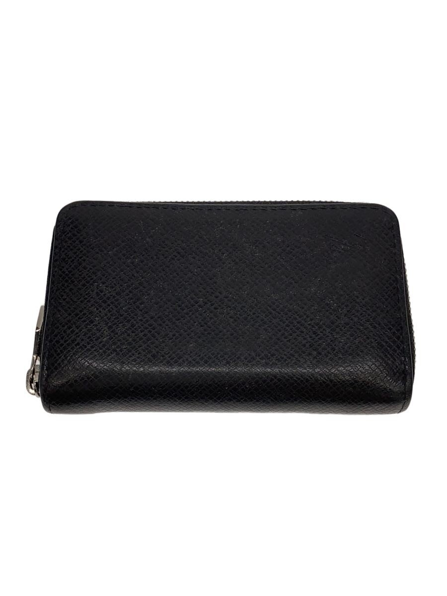 【中古】LOUIS VUITTON◆ジッピー・コインパース_五分五分ガ/牛皮/BLK/メンズ【服飾雑貨他】