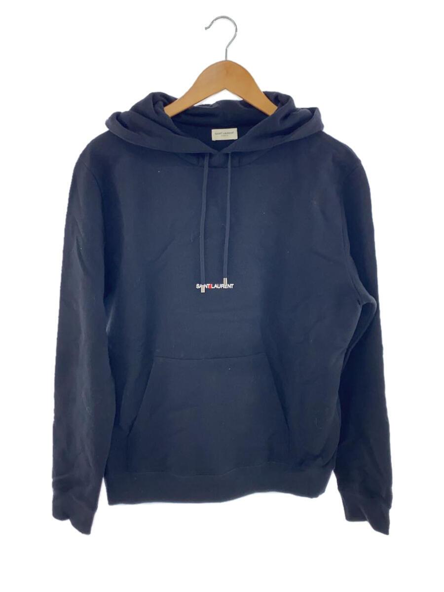 【中古】SAINT LAURENT◆パーカー/M/綿織物/BLK/677259 YB2PG 1000【メンズウェア】