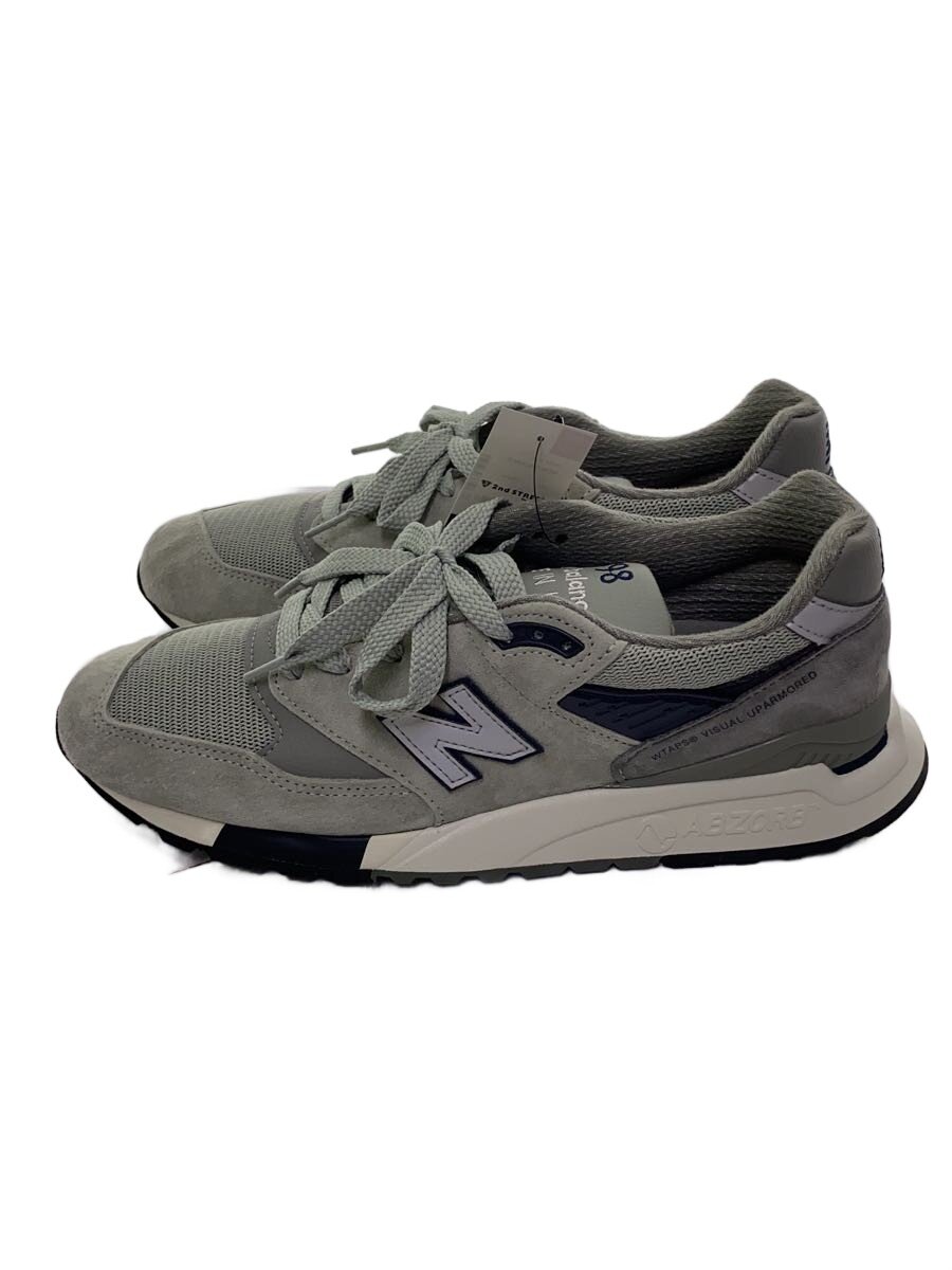 【中古】NEW BALANCE◆ローカットスニーカー/28珊/u998wt【シューズ】