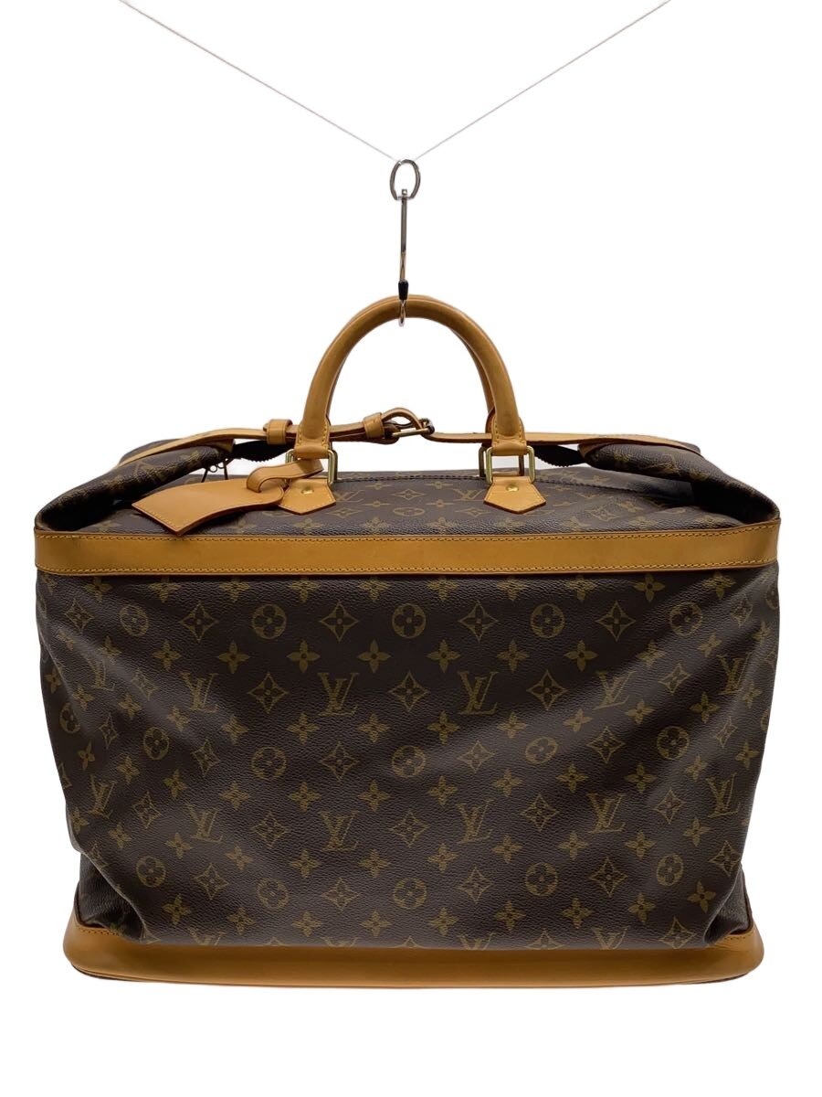 【中古】LOUIS VUITTON◆クルーザー御徒面子50_モノグラム・帆布/PVC/BRW【御徒面子】