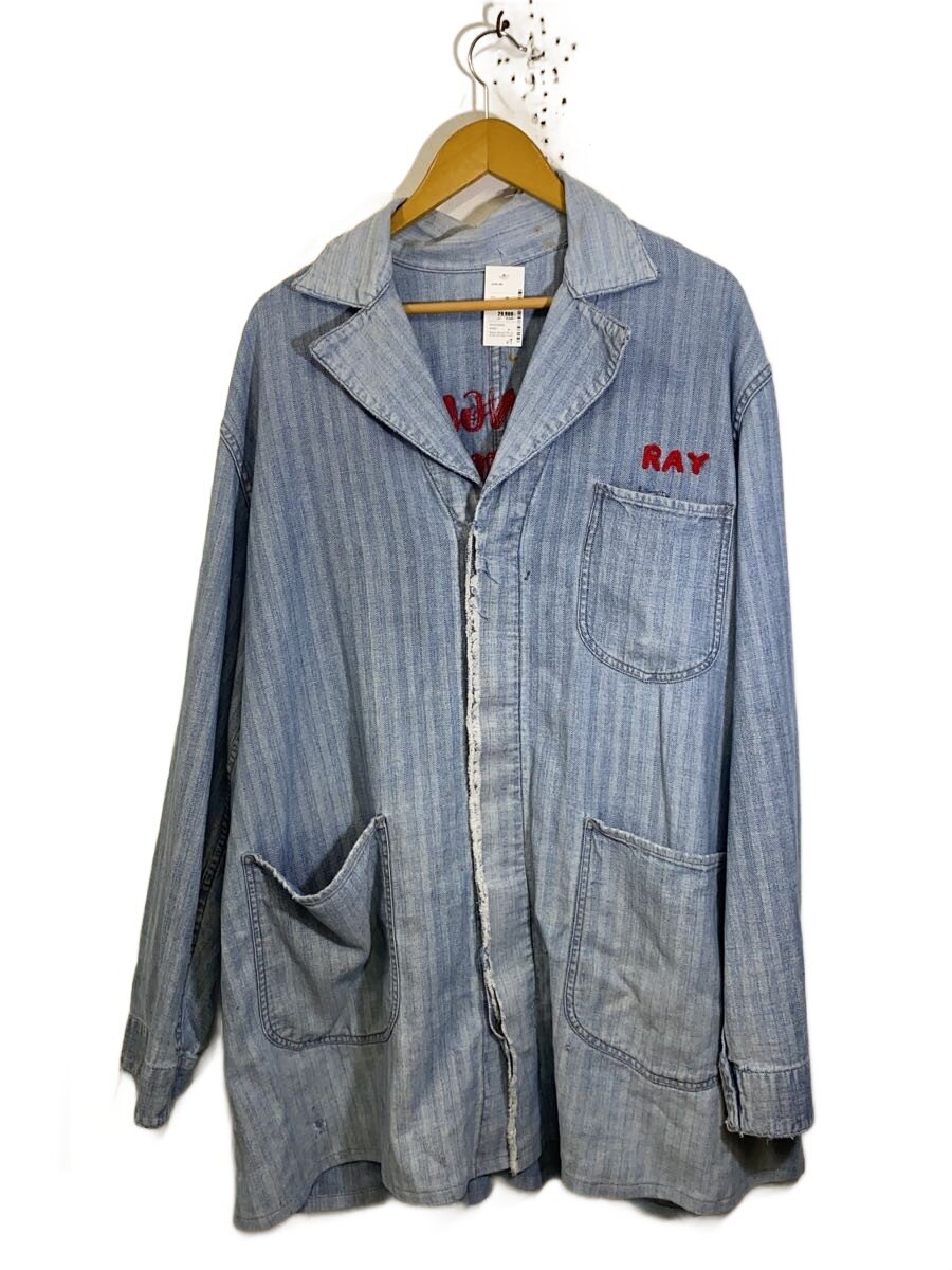 【中古】Master Garment/カバーオール/48/コットン/BLU/ヘリンボーン【メンズウェア】|2nd STREET 店