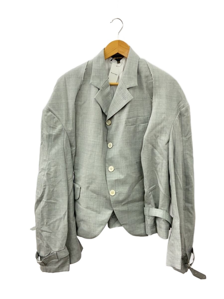 【中古】COMME des GARCONS◆AD2024/テーラードジャケット/XS/ウール/GRY/GO-J039/? NULL ?【レディースウェア】｜2ｎｄ STREET 店