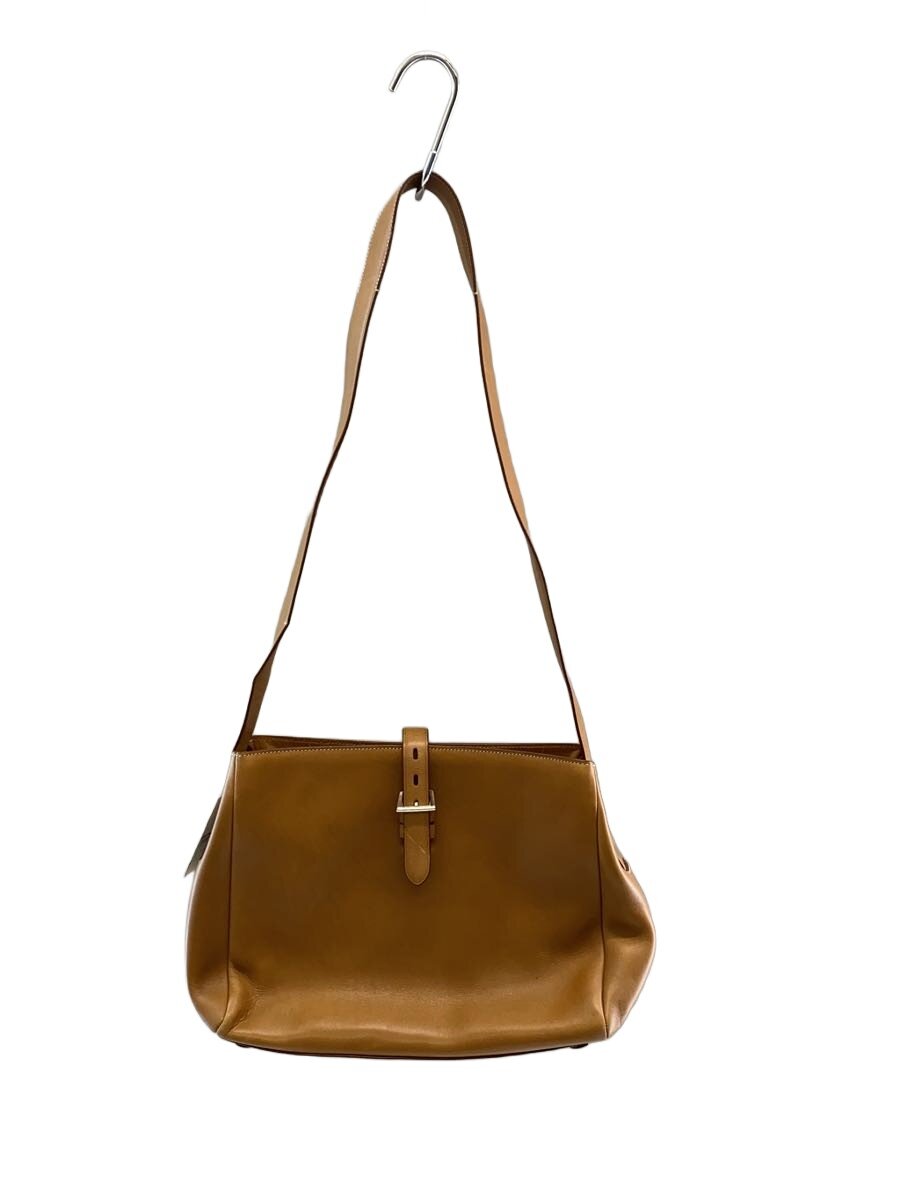 【中古】PRADA◆ショルダーバッグ/レザー/CML/無地//【バッグ】｜2ｎｄ STREET 店