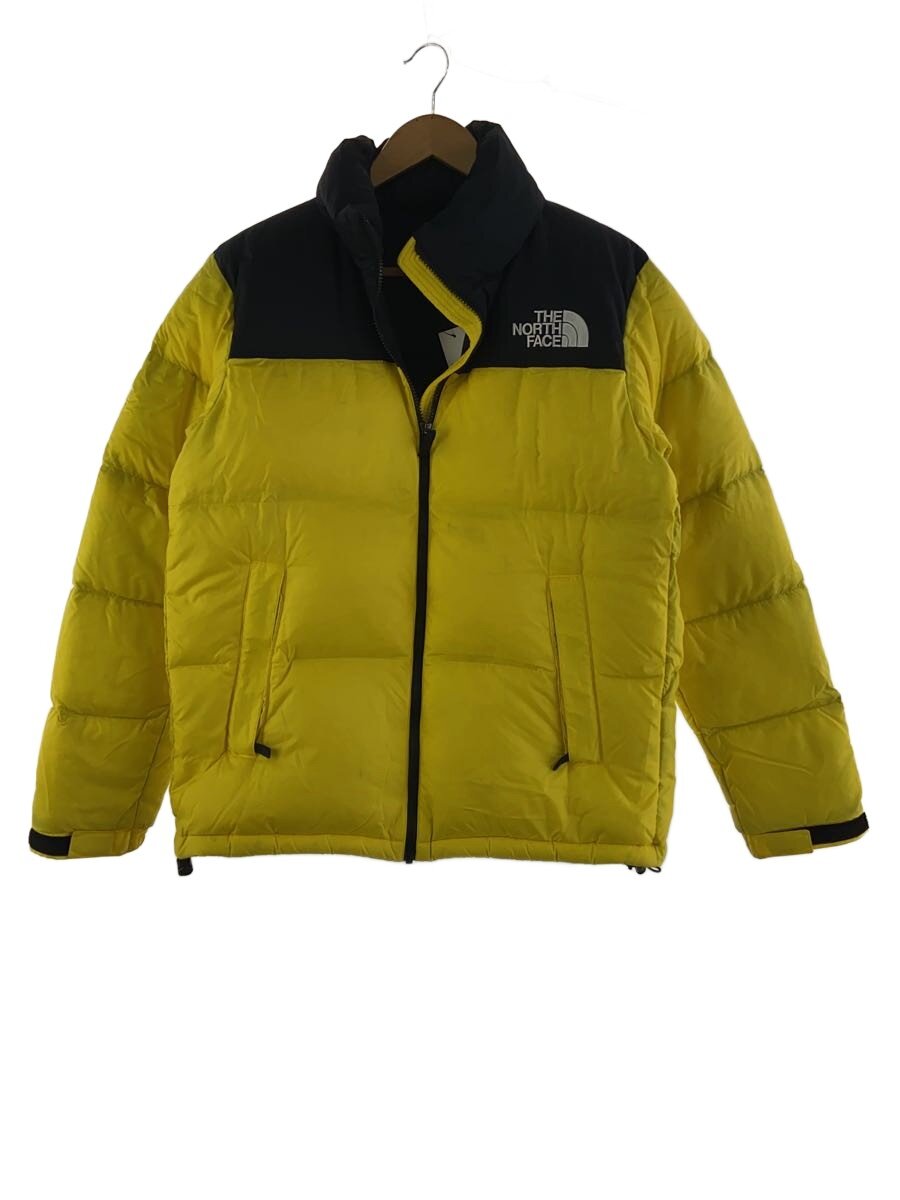 【中古】THE NORTH FACE◆NUPTSE JACKET_ヌプシジャケット/L/ナイロン/YLW【メンズウェア】|2nd STREET 店