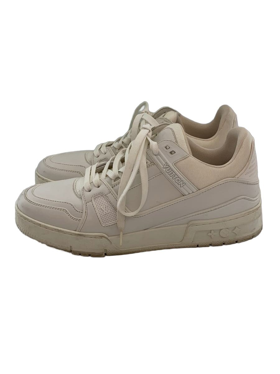 【中古】LOUIS VUITTON◆Trainer/調教師 伝達ルートスニーカー/ローカットスニーカー/6/白いこと/1a9g51【シューズ】