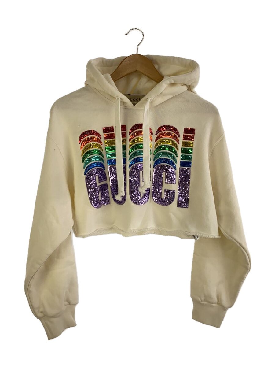 【中古】GUCCI◆パーカー/S/コットン/WHT//【レディースウェア】｜2ｎｄ STREET 店