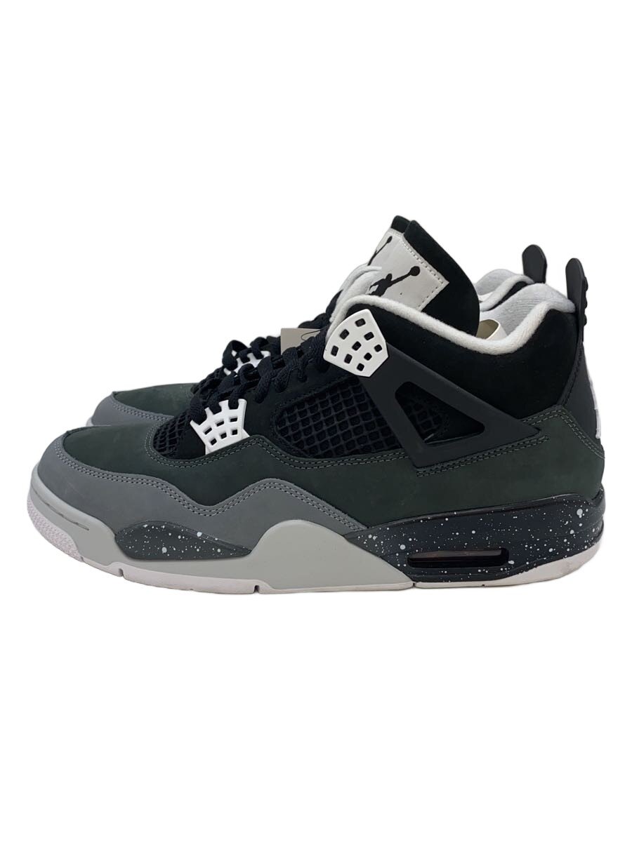 【中古】NIKE◆AIR JORDAN 4_エア湖 ジョーダン 4/27.5糎/BLK/FQ8138-002【シューズ】