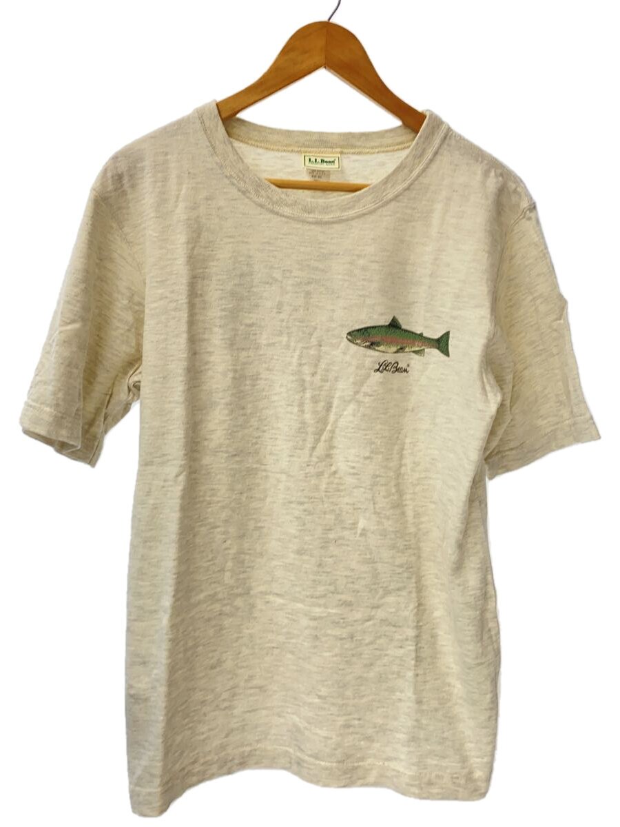 【中古】L.L.Bean◆Tシャツ/S/コットン/WHT/無地/80s/ニジマス【メンズウェア】|2nd STREET 店