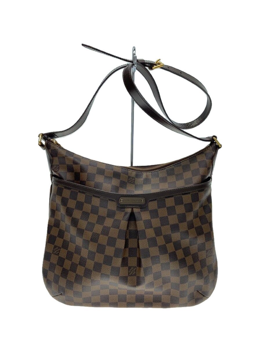 【中古】LOUIS VUITTON◆ブルームズベリPM_ダミエ・エベヌ_BRW/PVC/BRW【御徒面子】