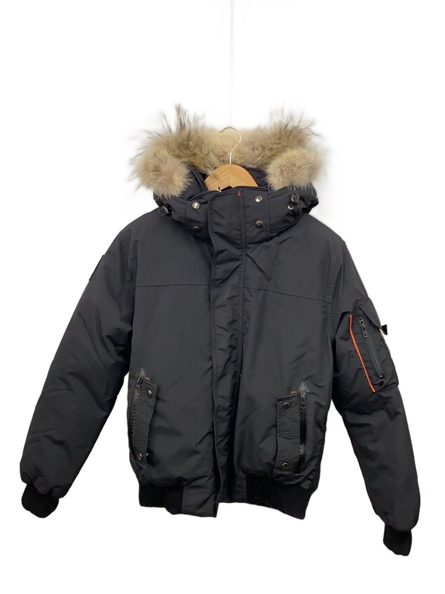 【中古】OUTDOOR SURVIVAL CANADA◆ダウンジャケット/S/ナイロン/BLK/無地/OS0112【メンズウェア】|2nd STREET 店
