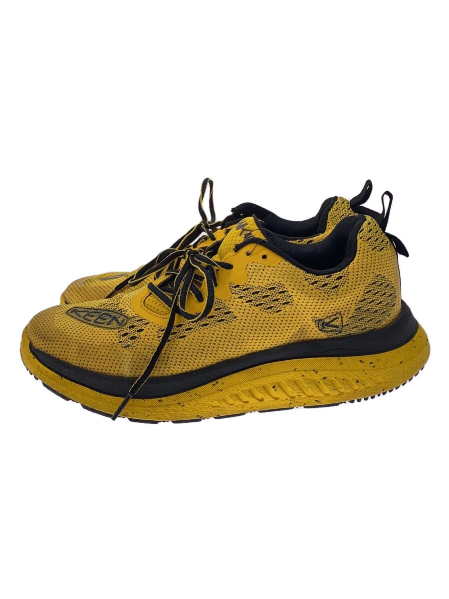 【中古】KEEN◆ウォーキングシューズ/27.5cm/イエロー/ポリエステル/1027483【シューズ】|2nd STREET 店