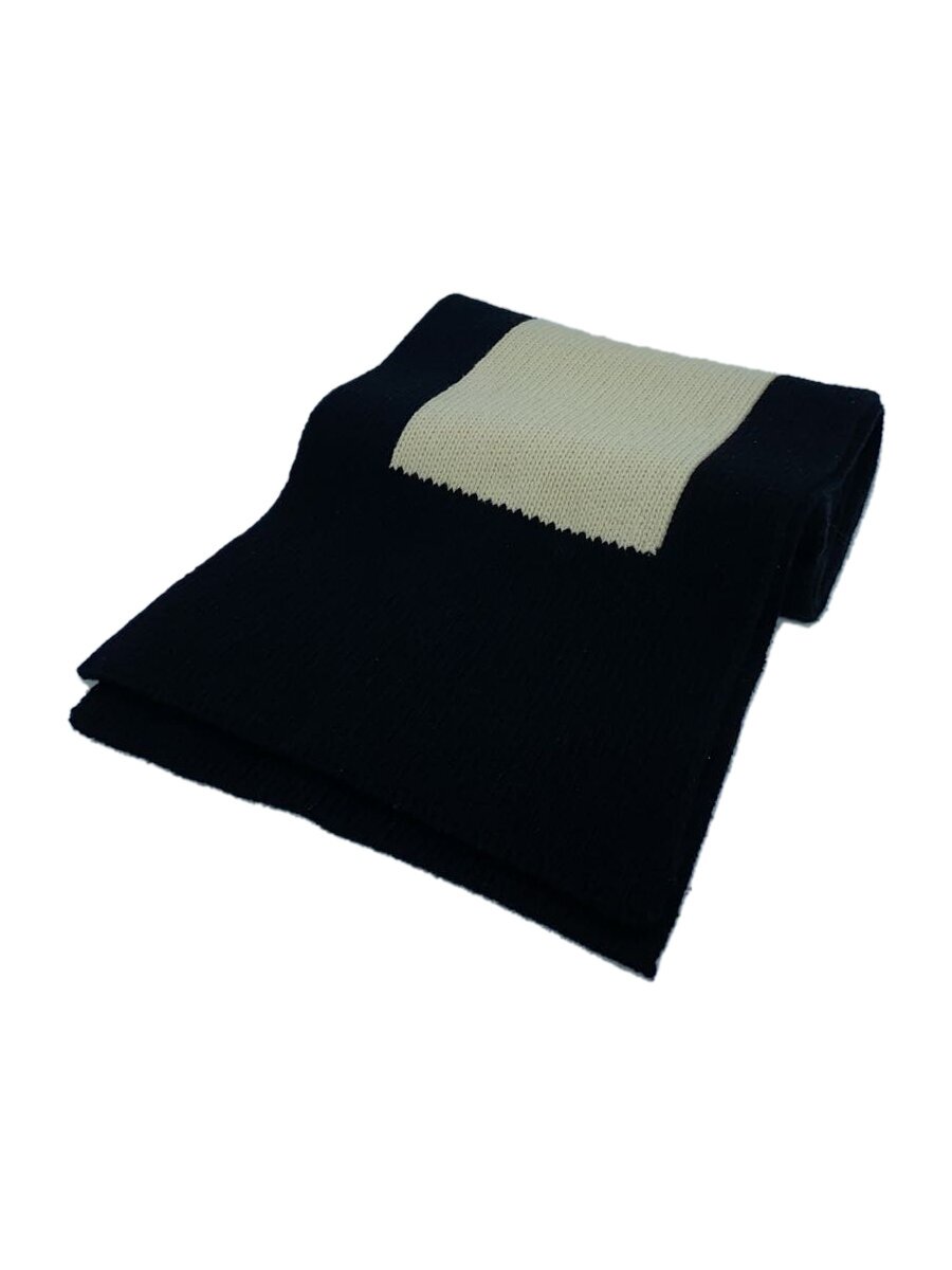 【中古】LOEWE◆えり巻き/羊毛/BLK/メンズ【服飾雑貨他】