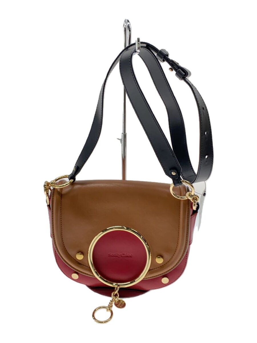 【中古】SEE BY CHLOE◆ショルダーバッグ/レザー/レッド/sa29630p-634//【バッグ】｜2ｎｄ STREET 店