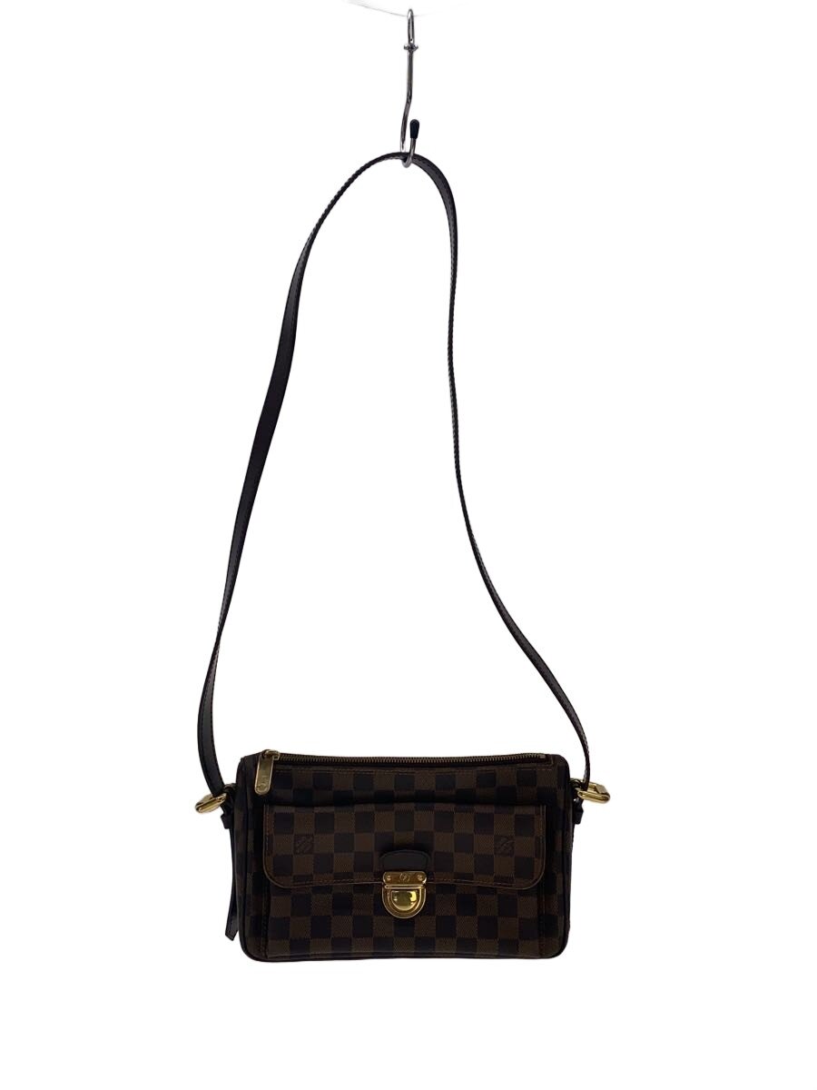 【中古】LOUIS VUITTON◆ラヴェッロGM_ダミエ・エベヌ/PVC/BRW【御徒面子】