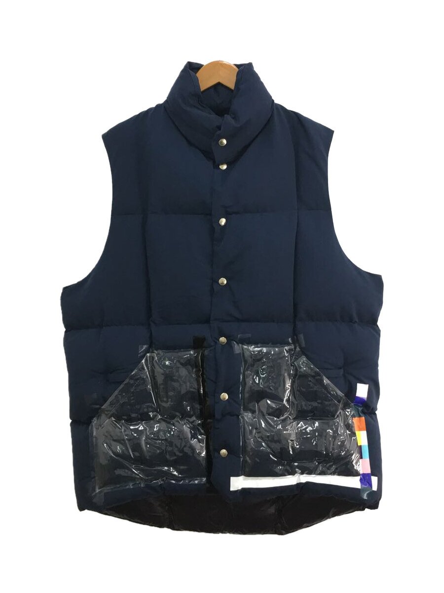 【中古】TAKAHIROMIYASHITA TheSoloist.◆oversized mountain vest./ダウンベスト/48/コットン/NVY/SJ.0010SS22//【メンズウェア】|2nd STREET 店