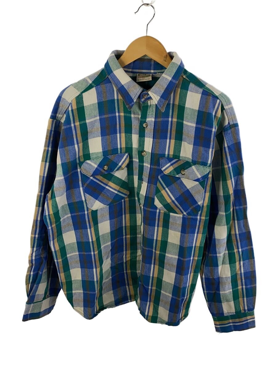 【中古】FIVE BROTHER◆90s/ヘビーネル/XXL/コットン/BLU/チェック【メンズウェア】｜2ｎｄ STREET 店